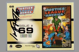 Carmine Infantino Signed Justice League JLA Archives Art Card #69 Batman Flash - £39.80 GBP