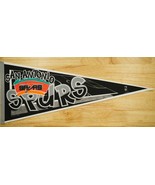 Vintage Felt Sports Advertising Pennant NBA Basketball San Antonio Spurs... - £19.46 GBP