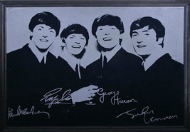 The Beatles BEATLES Mirror With Facsimile Autographs UK Memorabilia Excl Cond - £277.83 GBP