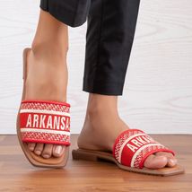 Women&#39;s Arkansas Game Day Bobbie Slip On Sandal - £61.85 GBP