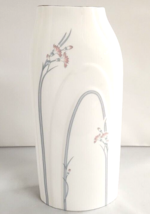 Royal Doulton Carnation Large Cypress Vase Bone China Designed Gerald Gu... - $56.10