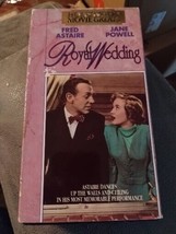 Royal Wedding VHS 1991 Fred Astaire Jane Powell Hollywood Movie Greats New - £4.17 GBP