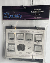 DEG MARCHING/CONCERT TRUMPET CLAMP-ON LYRE DYNASTY A16-HC260 - £10.08 GBP