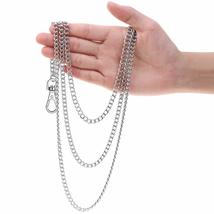 3Pcs Belt Chain, Pocket Chain, Chains For Wallet, Pants, Jeans, Goth Accessories - £14.45 GBP