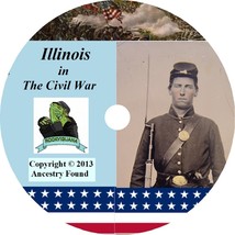 Illinois Civil War Books History &amp; Genealogy 64 Books - $6.76