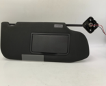 2013-2019 Ford Taurus Passenger Sunvisor Black Illuminated OEM N02B08014 - $32.17