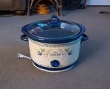 Rival Crock Pot Slow Cooker 5 qt SCR509 Used Very Little Clean and Tested - £54.50 GBP