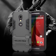 Hybrid Impact Armor Hard Skin Case Cover For Motorola Moto G 2Nd Gen 201... - £20.43 GBP