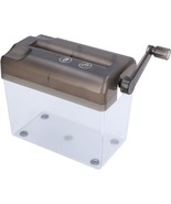 Grey Portable Manual Paper Shredder For Home Use, Featuring A 2 Sheet Cr... - €28,86 EUR