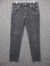 American Eagle Men&#39;s Jeans 32 x 34 Airflex + Plus Black Straight Mid Rise - £22.73 GBP