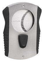 Lotus - Barracuda Serrated 80 Ring Gauge Cutter Brushed Chrome &amp; Black -... - $720.37 MXN