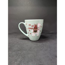 Sheffield Home &quot;Fa La Llama&quot; Mug, 16 oz Ceramic Holiday Coffee Cup Festi... - $13.49 CAD