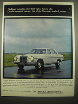 1966 Mercedes-Benz 250S Ad - Eighteen minutes after first light. Empty sky. - £14.54 GBP