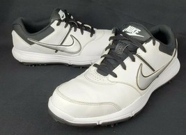 Nike Mens Durasport 4 Golf Shoes Size 8 White 844550-100 Softspikes Free... - £23.37 GBP