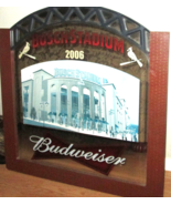 2006 St. Louis Cardinals Busch Stadium Inaugural Season Budweiser Mirror - $599.20