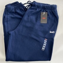 LEVI&#39;S Sweatpants Women&#39;s XS Elastic Waist Vintage Inspired Blue - £10.91 GBP