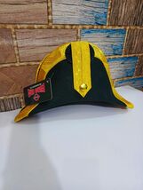 Wool Bicorne Hat: 18th Century Officer, Tall Captains Tricorne - $230.00