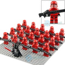 21PCS First Order Sith Trooper Stormtrooper Star Wars Clone Wars Minifigures Toy - £24.65 GBP