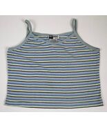 KNIT WORKS KIDS GIRLS SIZE MEDIUM STRIPED TANK TOP STRIPES - $7.91