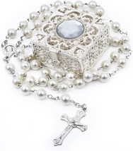 Rosary Beads Catholic with box - £22.58 GBP