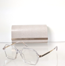 Brand New Authentic Jimmy Choo Eyeglasses JC380 900 Clear &amp; Gold 380 Frame - £77.86 GBP