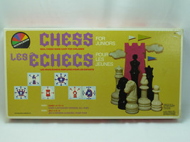 Chess For Juniors 1984 Selchow &amp; Righter Board Game 100% Complete Excellent Plus - £14.08 GBP
