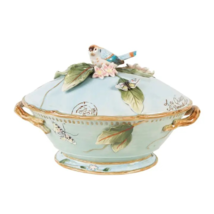 Fitz &amp; Floyd Toulouse Tureen w/ Ladle - $188.09