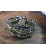 Hand Made Vintage Beaded Bracelet - $44.65