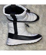 GUESS Outmost2 ankle bootie white/black. Sz 7 NEW - $149.41 CAD