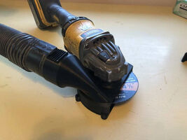 Dewalt Angle Grinder Dust Collector / Vacuum Attachment - $36.78