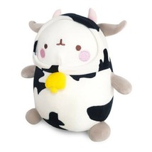 Molang Cow Stuffed Animal Plush Korean Rabbit Toy Soft Cushion 25cm 9.8 inch image 2