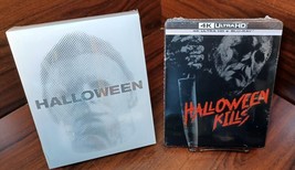 Halloween 2018 + Halloween Kills Steelbooks (4K+Blu-ray)-EU IMPORT-NEW-Free S&amp;H! - £94.02 GBP