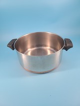 Revere Ware 4 1/2 Quart Pot Copper Bottom Clinton Illinois #88 Dutch Ove... - $20.00