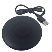 Samsung Wireless Fast Charging 10W Pad Dock for S21 S23 Note 10 iPhone 15 14 Pro - £11.98 GBP