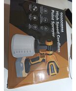 90000RPM High Speed Cordless Paint Sprayer W/4 Nozzles 3 Patterns NEW IN... - $730.88 MXN