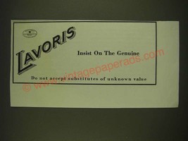 1938 Lavoris Antiseptic Ad - Lavoris Insist on the genuine - £14.09 GBP