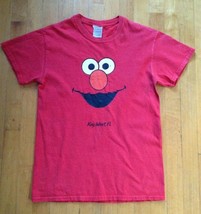 Elmo Key West Red Short Sleeve T-Shirt  Size Small - $11.87