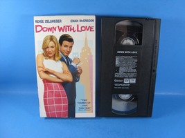 Down With Love VHS - Ewan McGregor, Renee Zellweger - £4.63 GBP