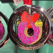 Universal Studios The Simpsons Donut to Home Spinner Metal Ornament - $813.28 MXN