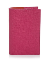Campo Marzio Unisex Leather Passport Holder,Pink,One Size - £24.93 GBP