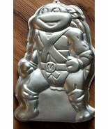  Wilton Cake Pan Teenage Mutant Ninja Turtle Michelangelo Vintage 1989 A... - $651.12 MXN