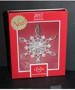 Lenox Snow Majesty Snowflake 2017 Ornament with Original Box - $27.29 CAD
