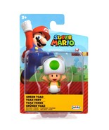 2021 Jakks Pacific Super Mario Collectible Figure Green Toad - New - £14.53 GBP