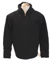 Wolverine Black Zip Front Hooded Insulated Grayson Jacket Men&#39;s L NWT - £67.92 GBP