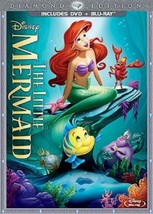 The Little Mermaid (Two-Disc Diamond Edition: Blu-ray / DVD in DVD Packaging), E - £11.41 GBP