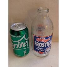 1980 Kellogg Frosties Tony Le Tigre Verre Lait Bouteille Publicité - $41.57
