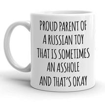 Proud Parent of A Russian Toy Gift Mug for Women and Men, Funny Russian ... - $14.95