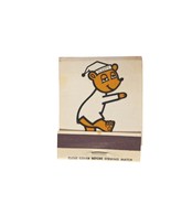 Vintage 1970s Matchbook Travelodge Sleepy Bear Motel Unstruck Advertising - $13.58 CAD