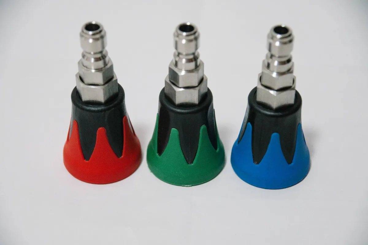 Drision 1/4&quot; New High Pressure Premium Spray Nozzle Tips With Colours No... - $17.63+