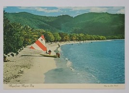 Postcard Magnificent Magens Bay Beach St Thomas Virgin Islands Posted 1980 Stamp - £8.84 GBP